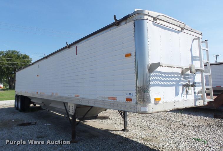 image for item DB5881 1997 Timpte Super Hopper double hopper bottom grain trailer