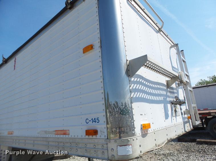 image for item DB5881 1997 Timpte Super Hopper double hopper bottom grain trailer