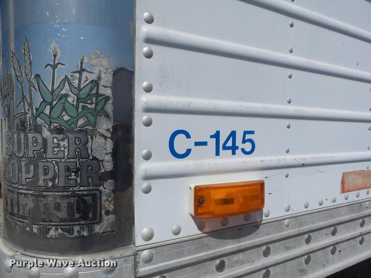 image for item DB5881 1997 Timpte Super Hopper double hopper bottom grain trailer