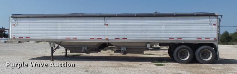 image for item DB6453 1997 Timpte Split Tub double hopper bottom grain trailer