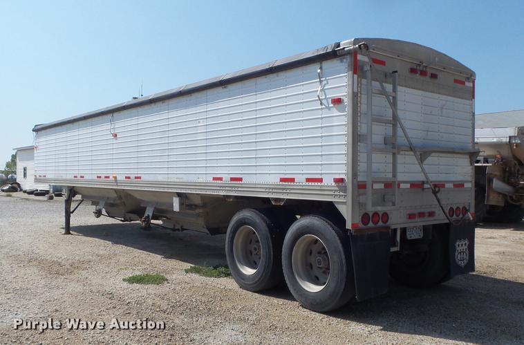 image for item DB6453 1997 Timpte Split Tub double hopper bottom grain trailer