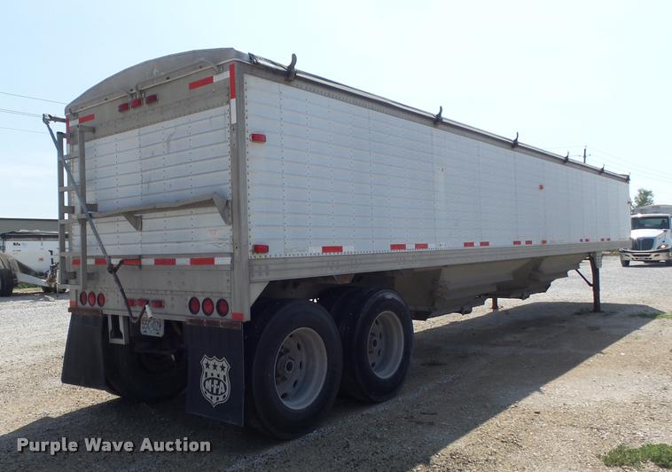 image for item DB6453 1997 Timpte Split Tub double hopper bottom grain trailer