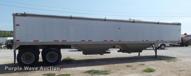 image for item DB6453 1997 Timpte Split Tub double hopper bottom grain trailer