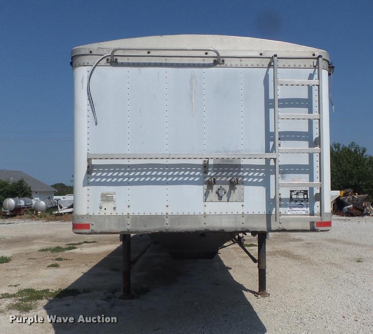 image for item DB6453 1997 Timpte Split Tub double hopper bottom grain trailer