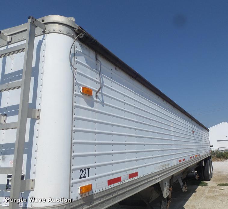 image for item DB6453 1997 Timpte Split Tub double hopper bottom grain trailer
