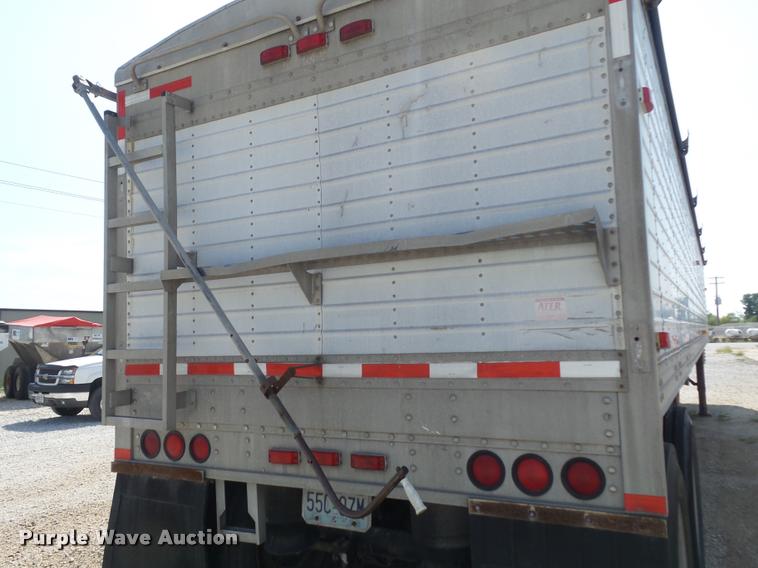 image for item DB6453 1997 Timpte Split Tub double hopper bottom grain trailer