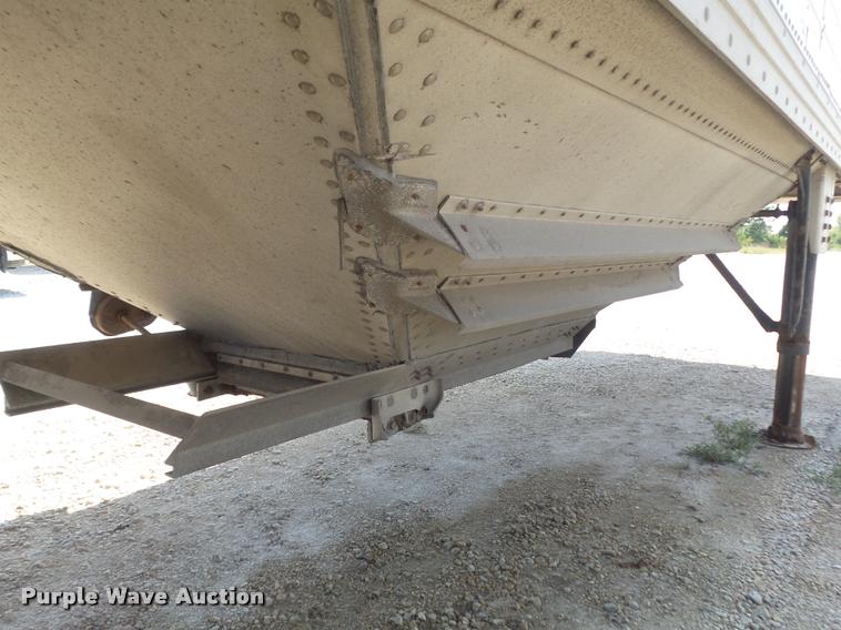 image for item DB6453 1997 Timpte Split Tub double hopper bottom grain trailer