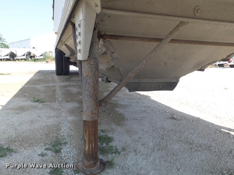 image for item DB6453 1997 Timpte Split Tub double hopper bottom grain trailer