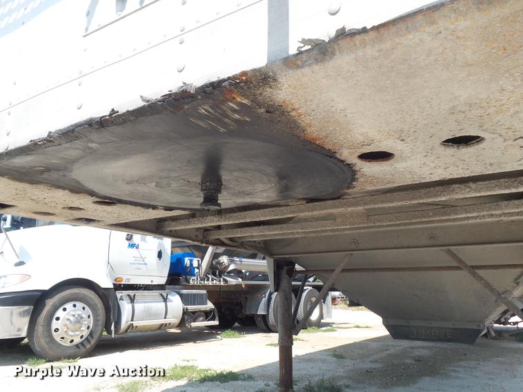 image for item DB6453 1997 Timpte Split Tub double hopper bottom grain trailer