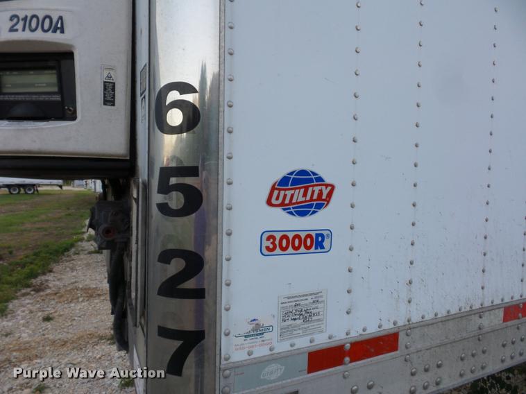 image for item DB6456 2009 Utility 300R refrigerated van trailer