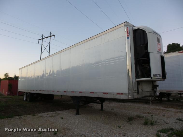 image for item DB6459 2003 Utility 3000R refrigerated van trailer