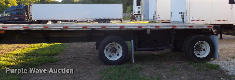 image for item DB6460 2000 Fontaine LFTW-6-8048WSAWK flatbed trailer
