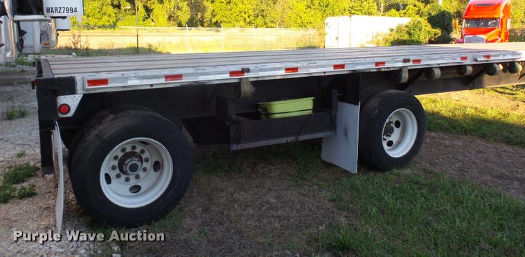 image for item DB6460 2000 Fontaine LFTW-6-8048WSAWK flatbed trailer