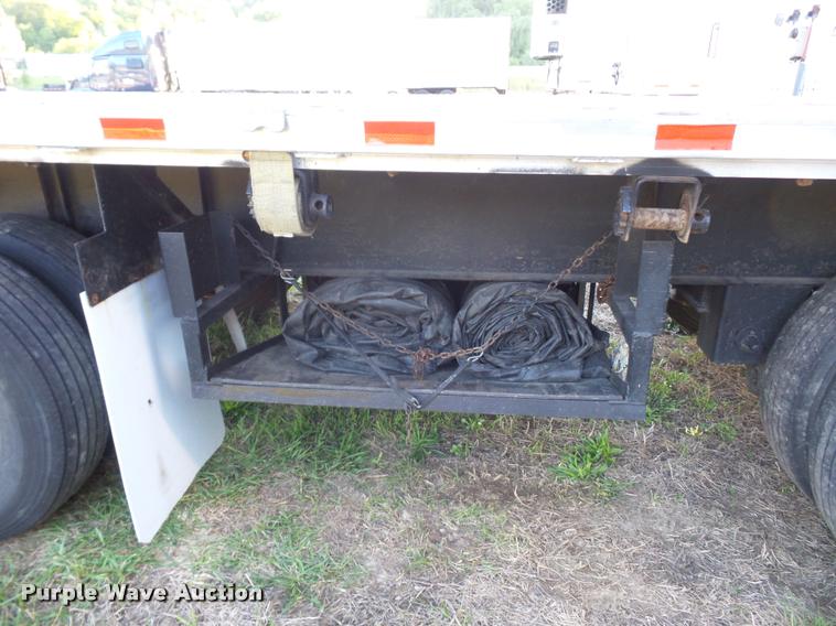 image for item DB6460 2000 Fontaine LFTW-6-8048WSAWK flatbed trailer