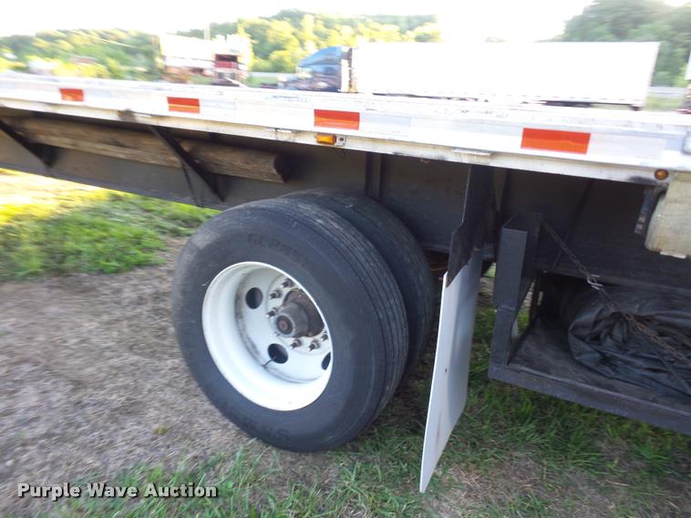 image for item DB6460 2000 Fontaine LFTW-6-8048WSAWK flatbed trailer