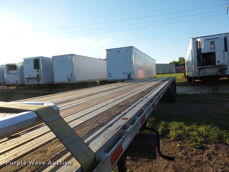 image for item DB6460 2000 Fontaine LFTW-6-8048WSAWK flatbed trailer