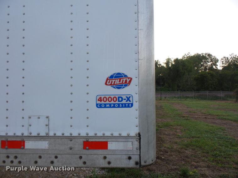 image for item DB6462 2011 Utility 4000D-X dry van trailer