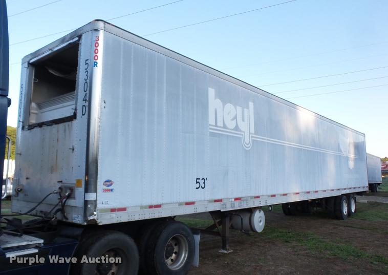 image for item DB6465 2002 Utility 300R refrigerated van trailer
