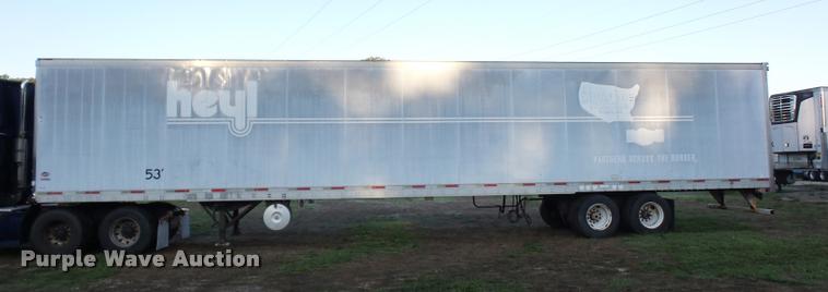 image for item DB6465 2002 Utility 300R refrigerated van trailer