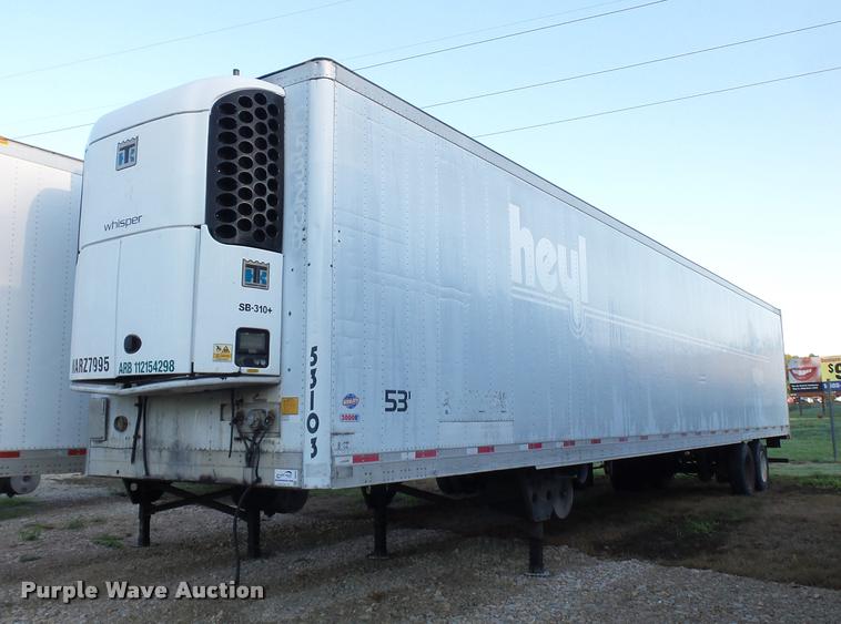 image for item DB6466 2003 Utility 300R refrigerated van trailer