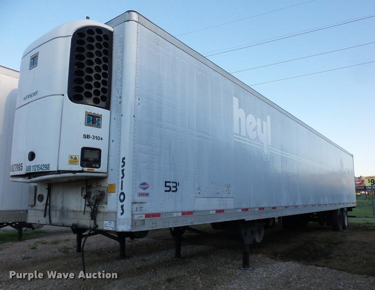 image for item DB6466 2003 Utility 300R refrigerated van trailer