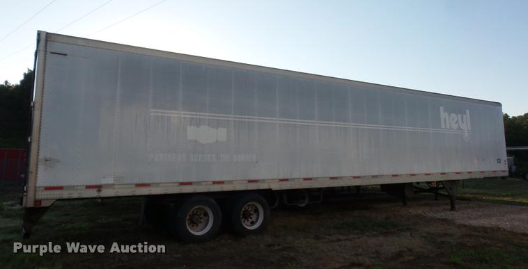 image for item DB6466 2003 Utility 300R refrigerated van trailer