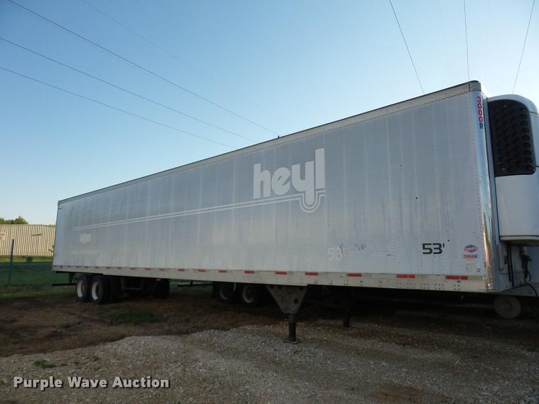 image for item DB6466 2003 Utility 300R refrigerated van trailer