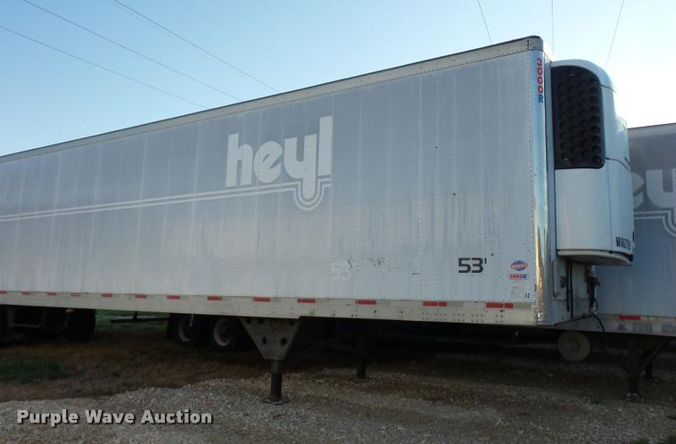 image for item DB6466 2003 Utility 300R refrigerated van trailer