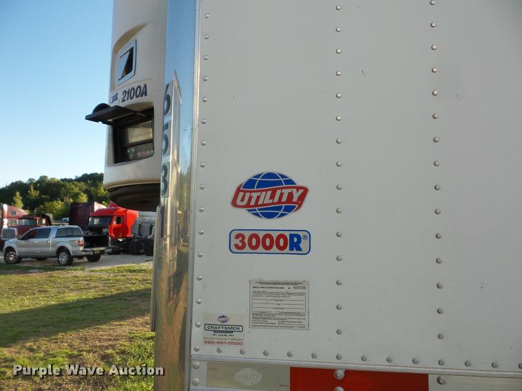 image for item DB6469 2009 Utility 300R refrigerated van trailer