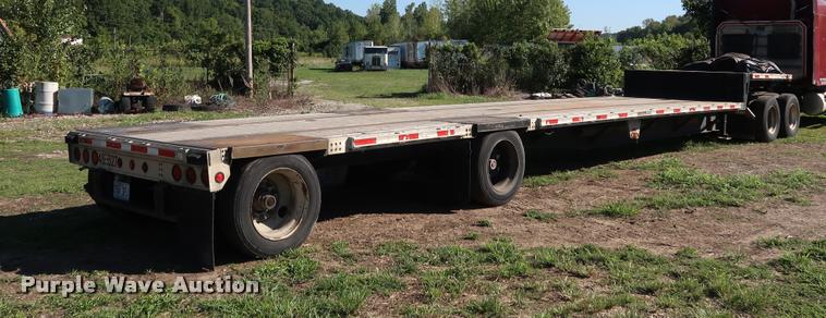 image for item DB6474 2005 Fontaine drop deck trailer