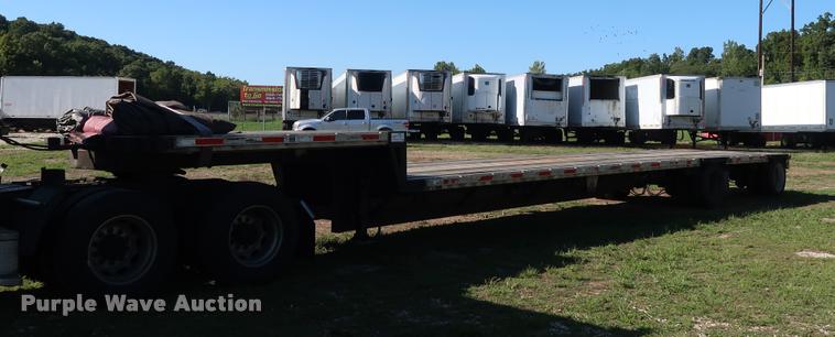 image for item DB6474 2005 Fontaine drop deck trailer
