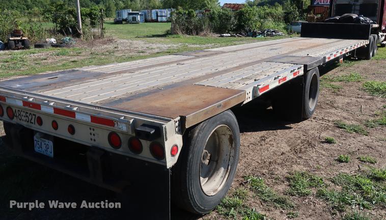 image for item DB6474 2005 Fontaine drop deck trailer