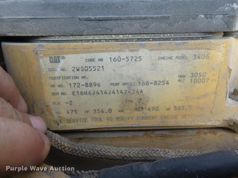 image for item DB6499 2000 Peterbilt 378 semi truck