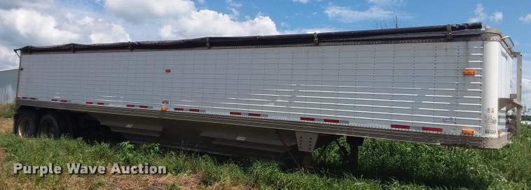 image for item DC4939 1996 Timpte double hopper bottom grain trailer