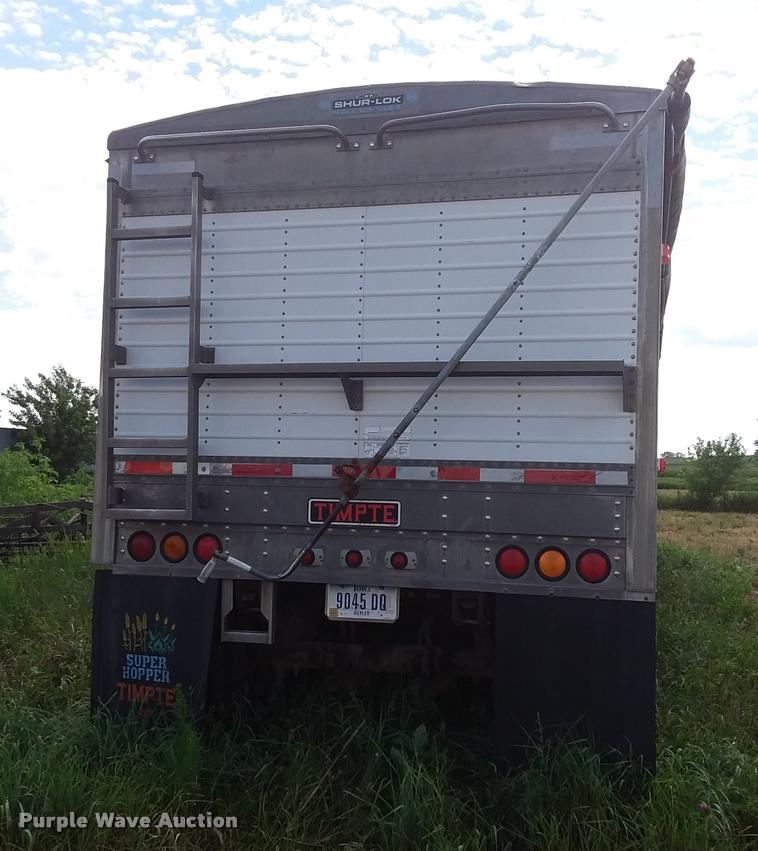image for item DC4939 1996 Timpte double hopper bottom grain trailer