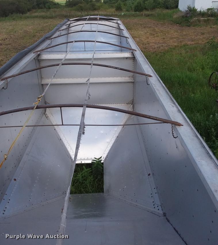 image for item DC4939 1996 Timpte double hopper bottom grain trailer