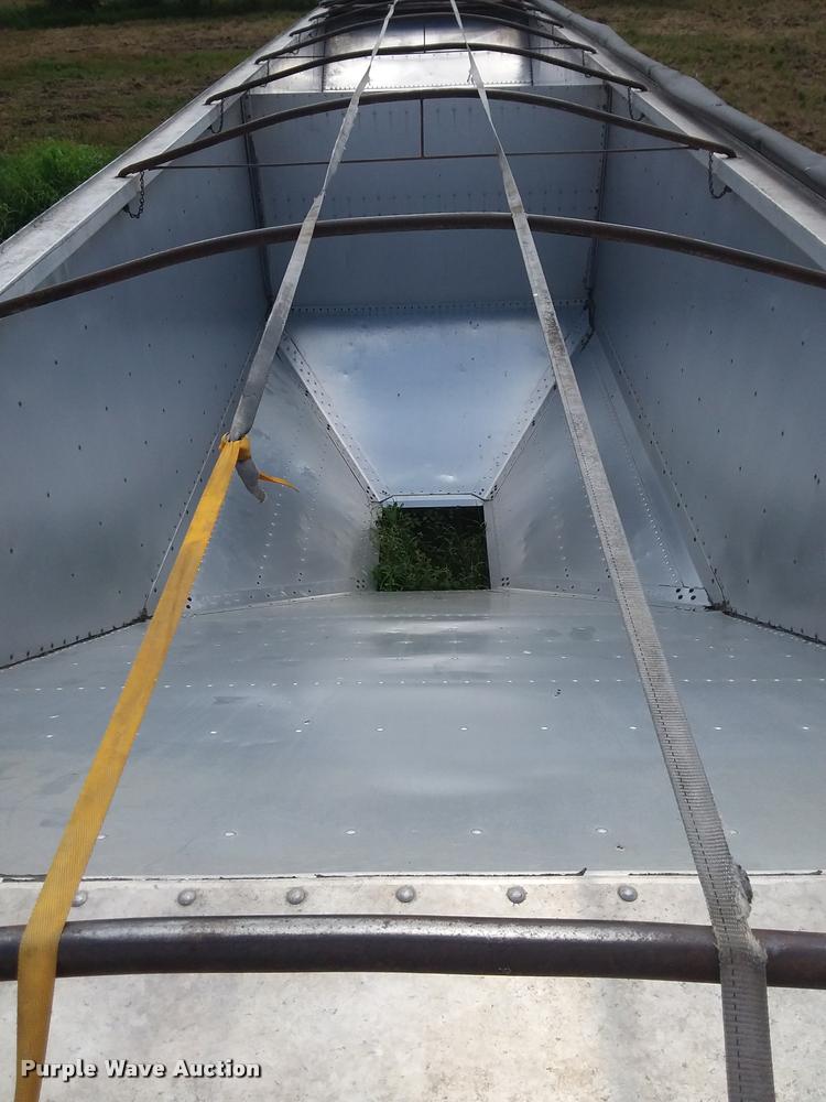 image for item DC4939 1996 Timpte double hopper bottom grain trailer