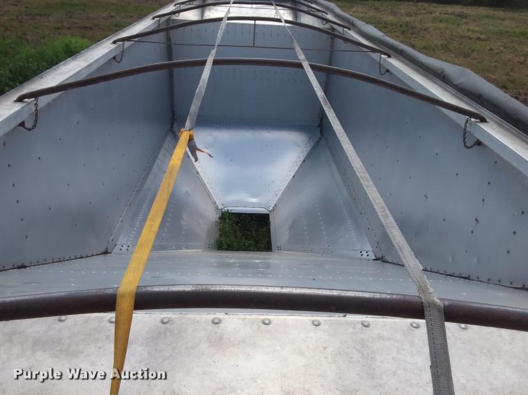 image for item DC4939 1996 Timpte double hopper bottom grain trailer