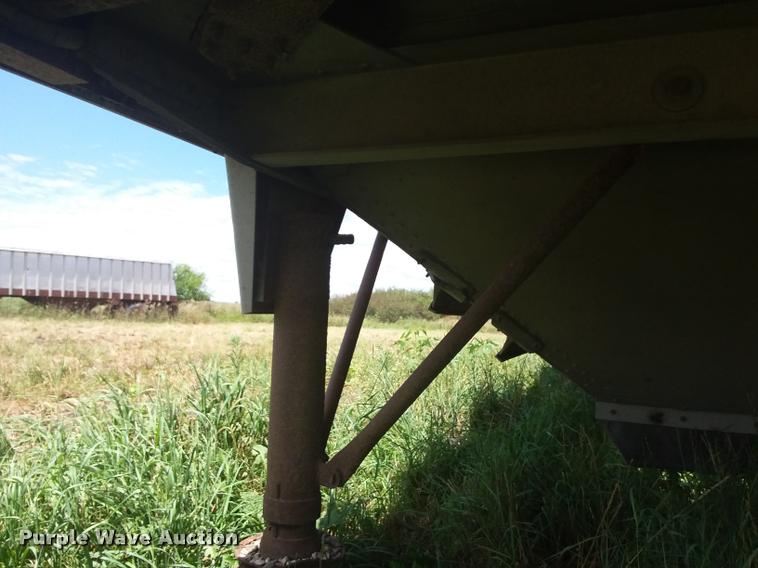 image for item DC4939 1996 Timpte double hopper bottom grain trailer