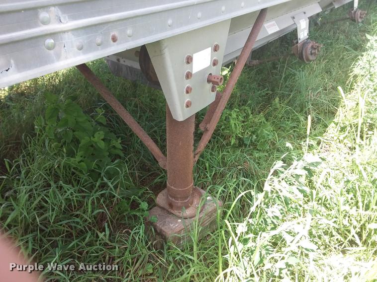 image for item DC4939 1996 Timpte double hopper bottom grain trailer