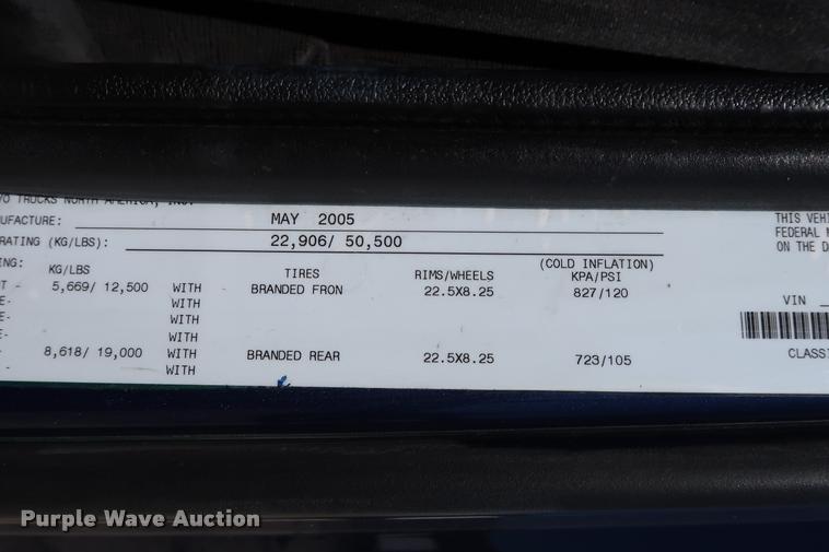 image for item DD1635 2006 Volvo VNL semi truck