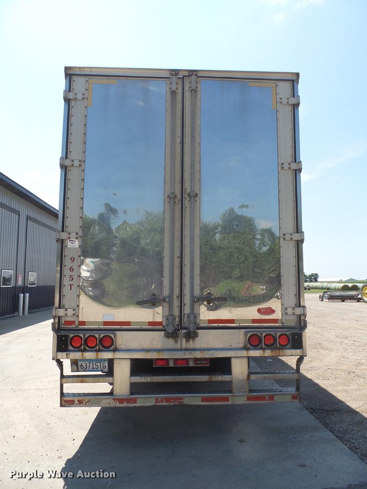 image for item DH9691 1999 Wabash refrigerated van trailer