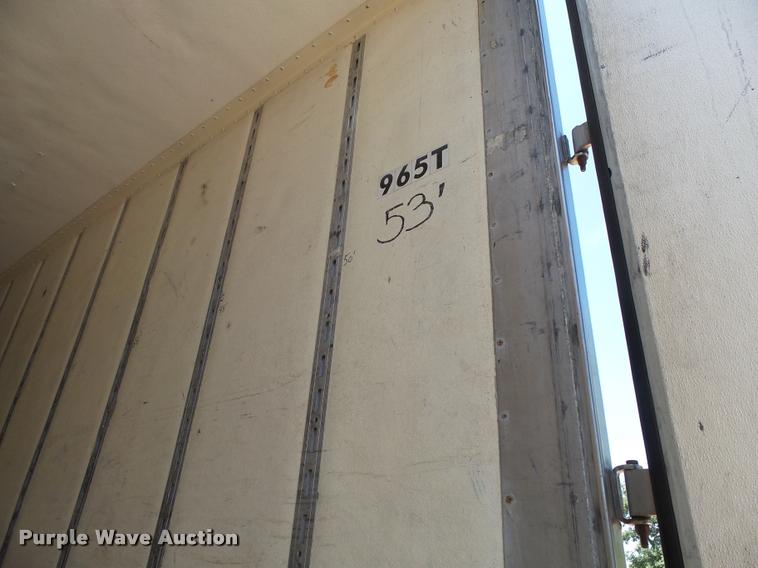 image for item DH9691 1999 Wabash refrigerated van trailer