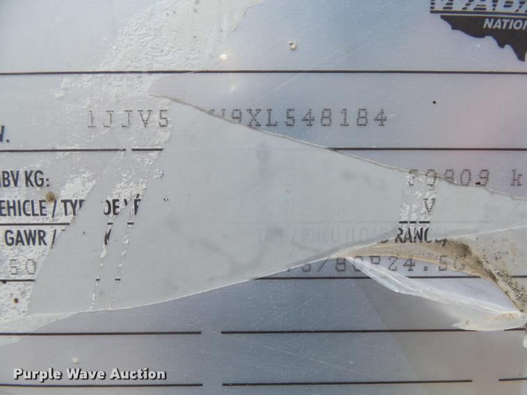 image for item DH9691 1999 Wabash refrigerated van trailer