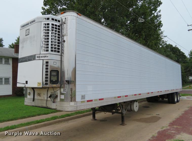image for item DI9862 2000 Wabash refrigerated van trailer