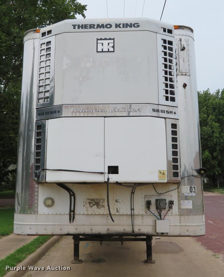 image for item DI9862 2000 Wabash refrigerated van trailer