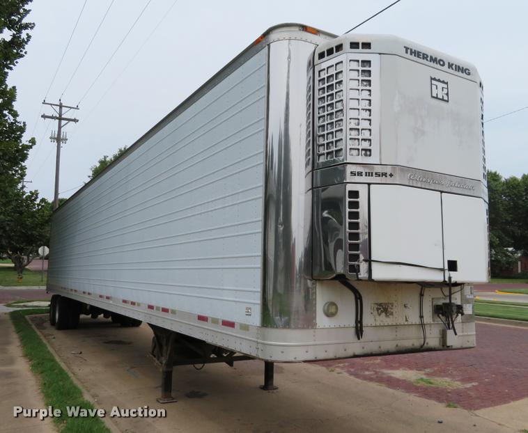 image for item DI9862 2000 Wabash refrigerated van trailer