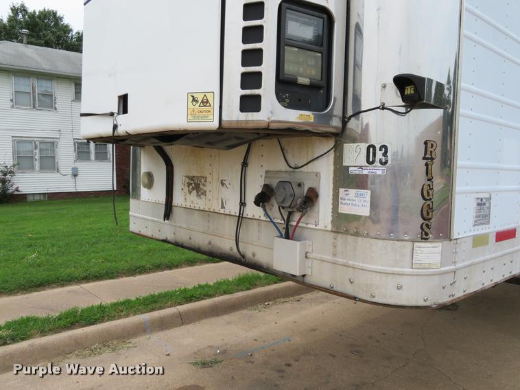 image for item DI9862 2000 Wabash refrigerated van trailer