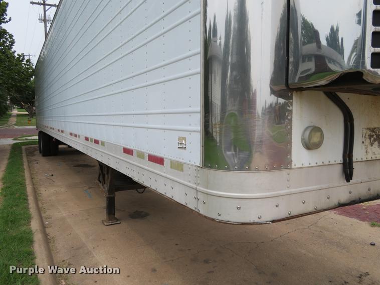image for item DI9862 2000 Wabash refrigerated van trailer