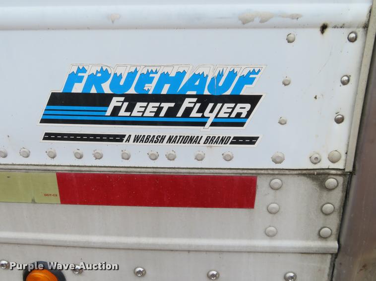 image for item DI9862 2000 Wabash refrigerated van trailer